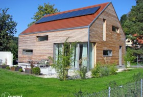 Neubau: Passivhaus in Holzriegelbauweise 6b
